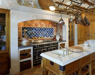 Riviera Beige cooking hearth